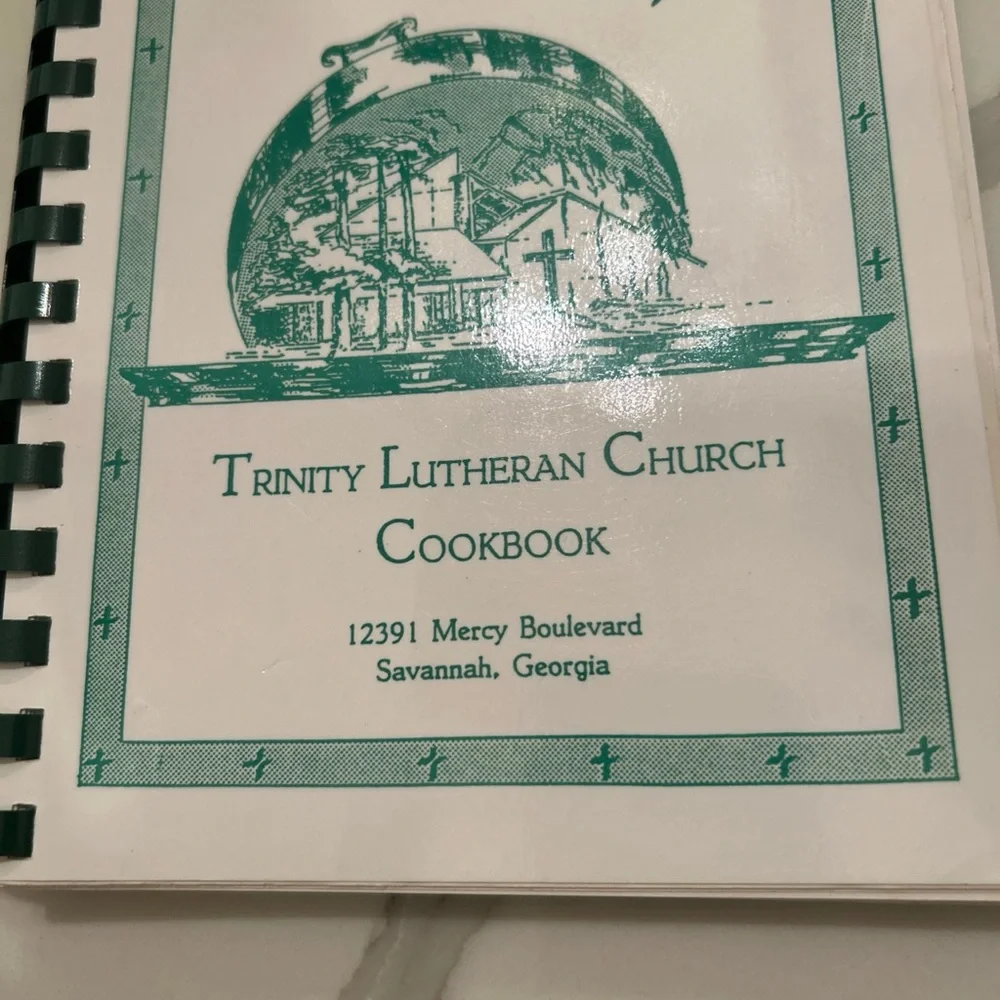Parish cookbooks 2 Mission Santa Barbara 1991,Trinity Lutheran Church‎ 1996 SC